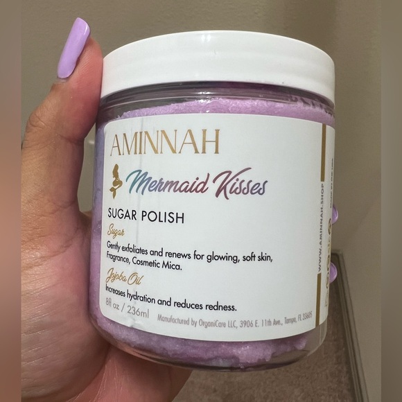 Aminnah Mermaid Kisses Sugar Polish retails $32.00 USD a container - Picture 9 of 13